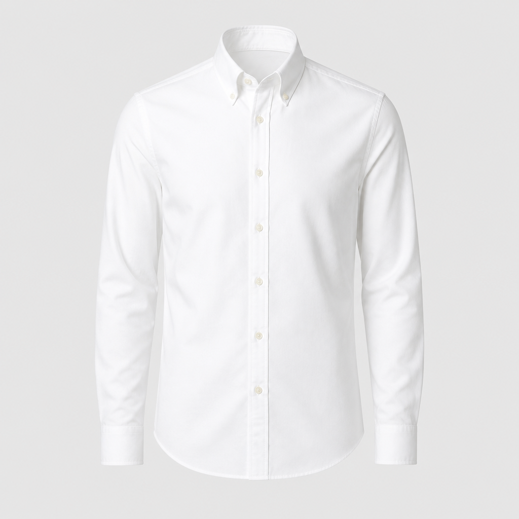 White Oxford Formal Shirt
